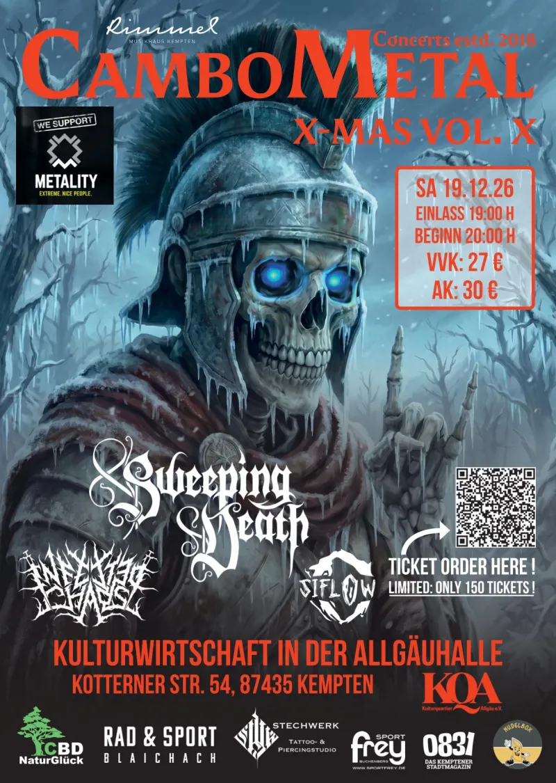 CamboMetal Vol. X – X-MAS in Kempten