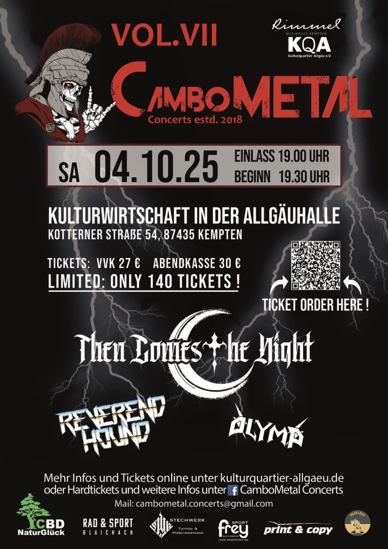 CamboMetal Vol. VII in der KulturWIRtschaft in Kempten
