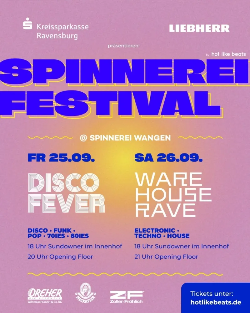 DiscoFever in der Spinnerei Wangen