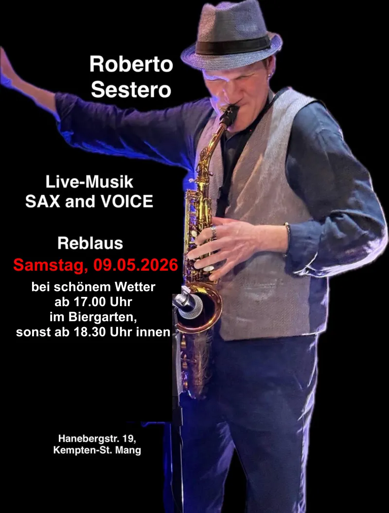 Roberto Sestero in der Reblaus Kempten