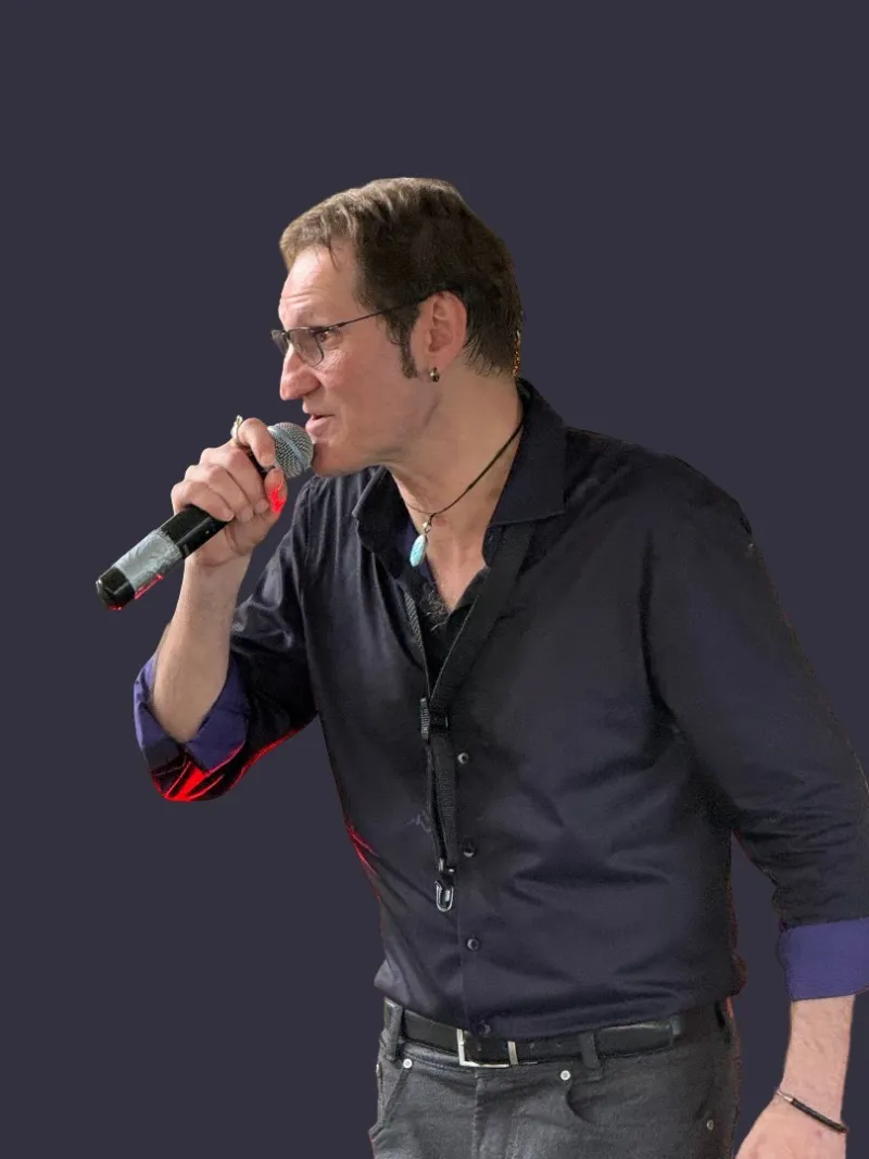 Roberto Sestero am Schwarzenberger Weiher