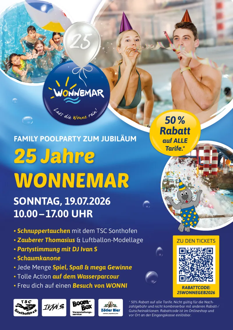 25 Jahre WONNEMAR Sonthofen
