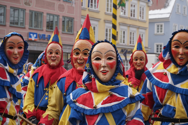 Großer Faschingsumzug in der Mindelheimer Innenstadt