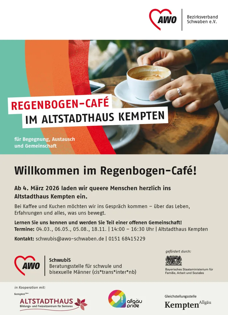 Regenbogencafé im Altstadthaus Kempten