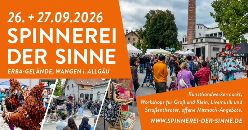Spinnerei der Sinne auf dem ERBA-Gelände Wangen
