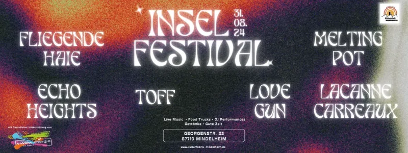 Inselfestival 2024 in Mindelheim