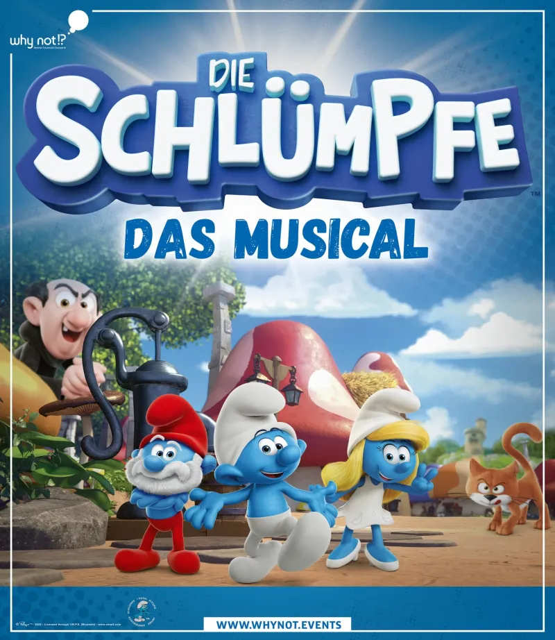 Die Schlümpfe in der Stadthalle Memmingen