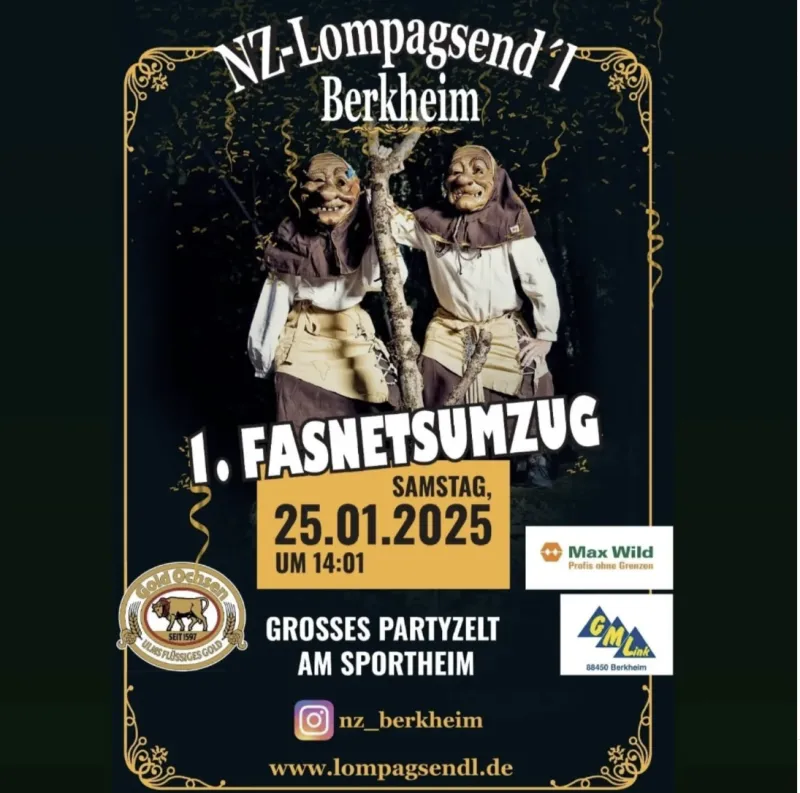 Fasnetsumzug & Kinderfasching in Berkheim