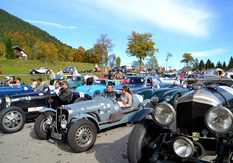 Jochpass-Oldtimer-Memorial in Bad Hindelang