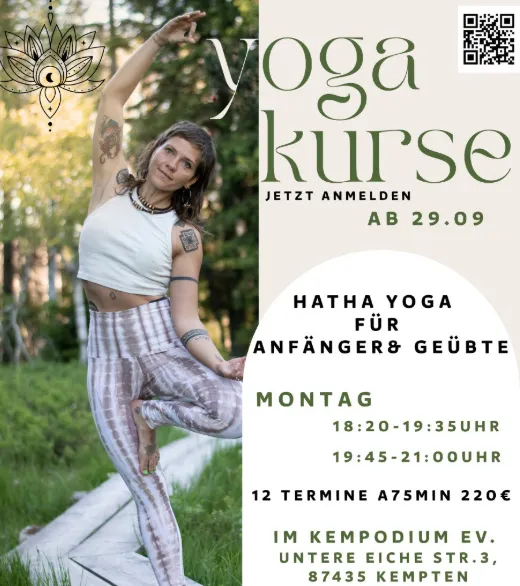 Hatha-Yoga im Kempodium Kempten🧘🌿🕉️