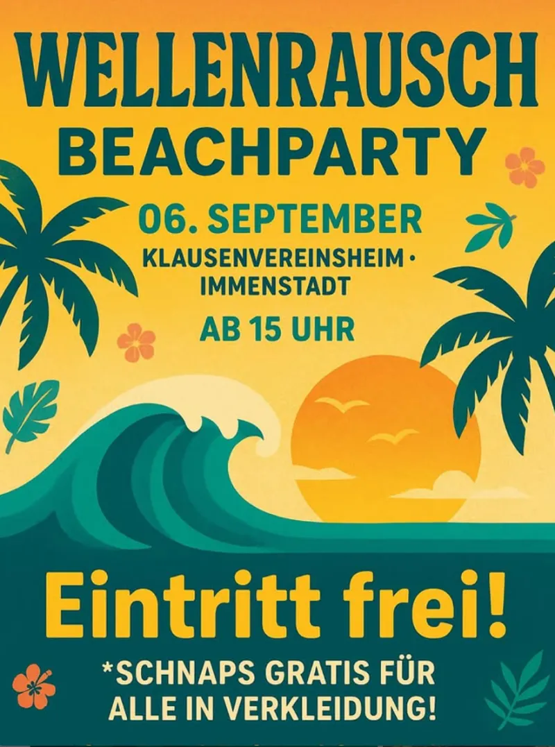 Wellenrausch Beachparty Immenstadt