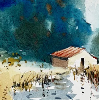 Aquarell-Workshop mit Sabine Nögel in Betzigau