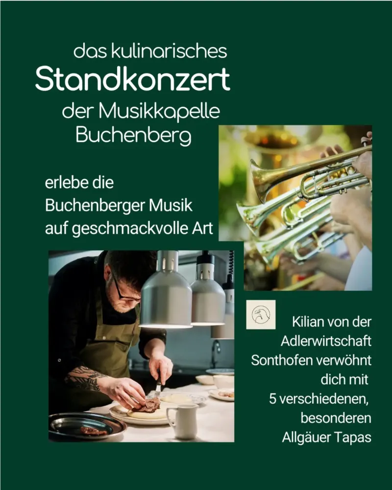 Kulinarisches Standkonzert in der Hoimat Käserei