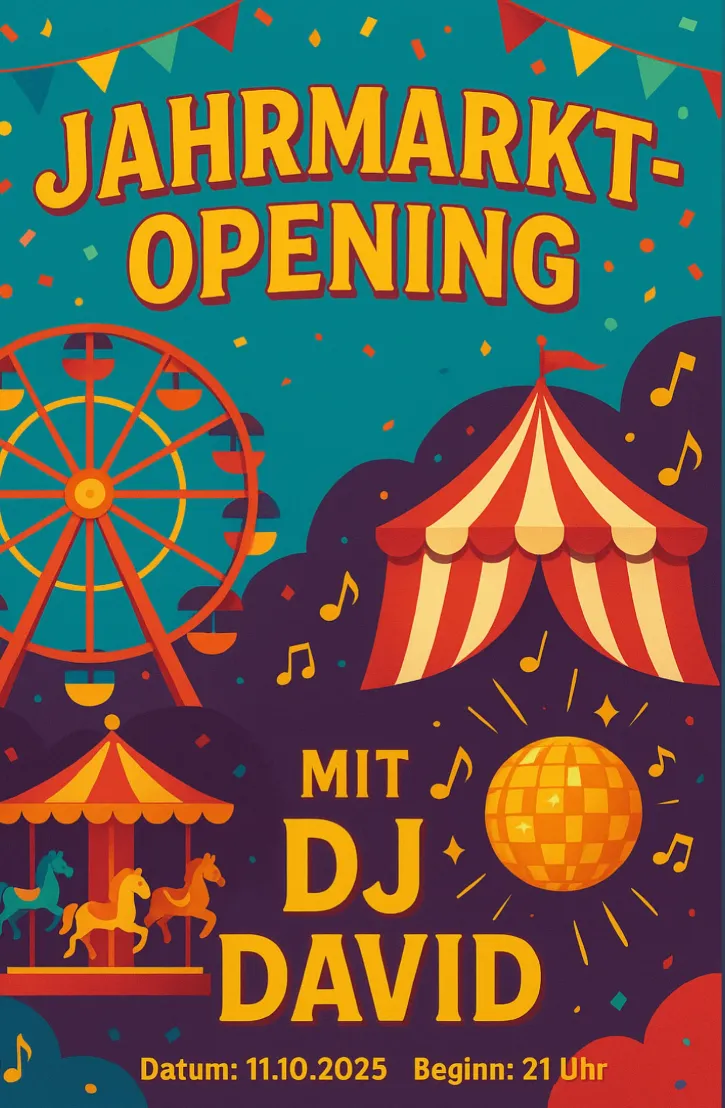 Jahrmarkt-Opening im Grünen Haus Memmingen