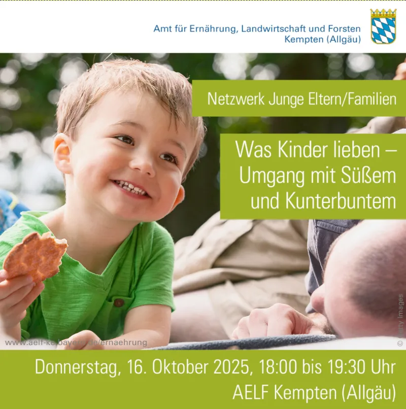 Was Kinder lieben – Umgang mit Süßem im AELF Kempten