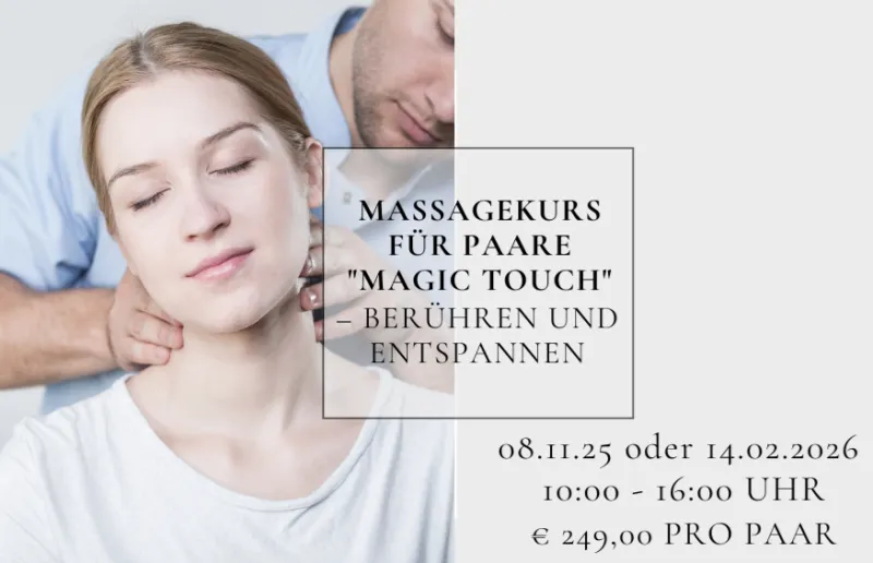 Massagekurs für Paare im Kraftzentrum Kempten