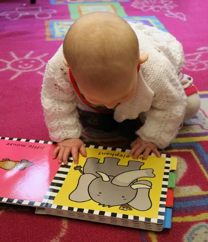 Bücherbabys in der Stadtbibliothek Kempten