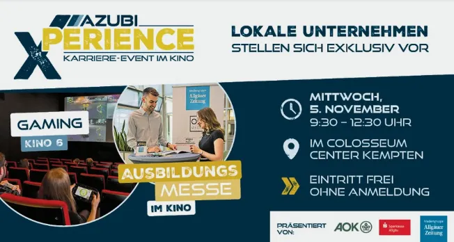 AzubiXperience im Colosseum Center Kempten