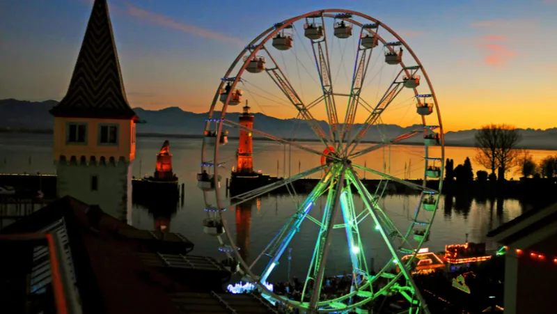 Lindauer Jahrmarkt auf der Insel Lindau