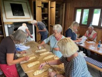 Stollen-Backkurs im Duracher Backhäusle