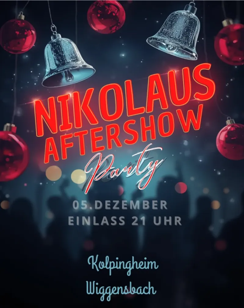 Nikolaus After-Party im Kolping Wiggensbach