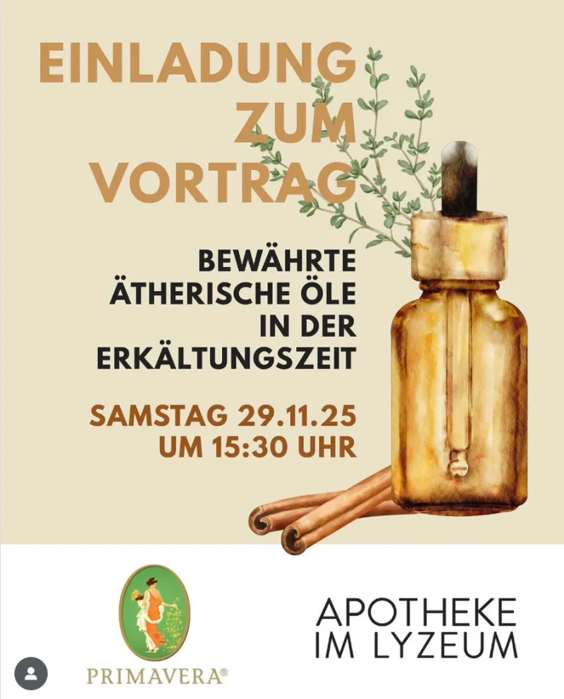 Wintererkältung + Öle – Vortrag im Lyzeum Kempten