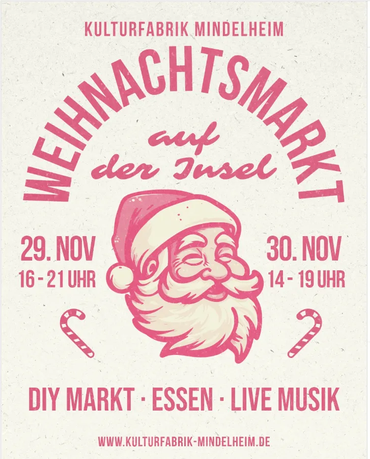 Weihnachtsmarkt auf der Insel in Mindelheim