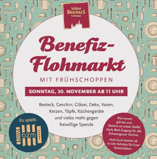 Benefiz-Flohmarkt im Schlossbrauhaus Schwangau