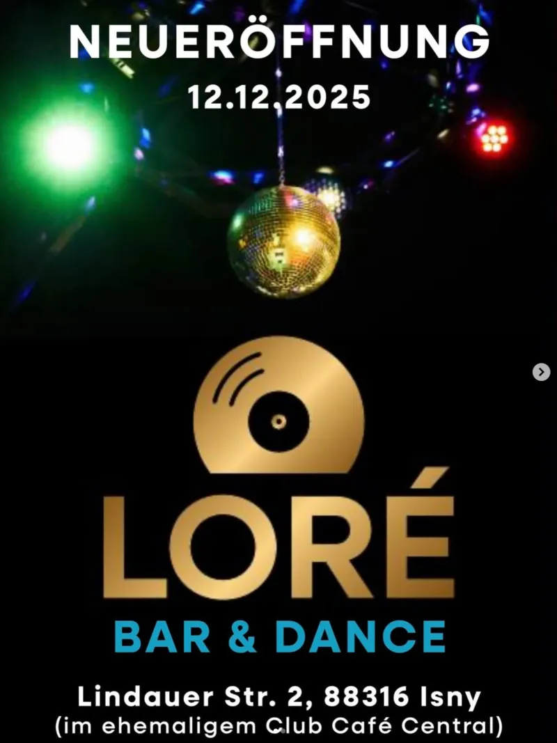 Neueröffnung: Loré Bar & Dance in Isny