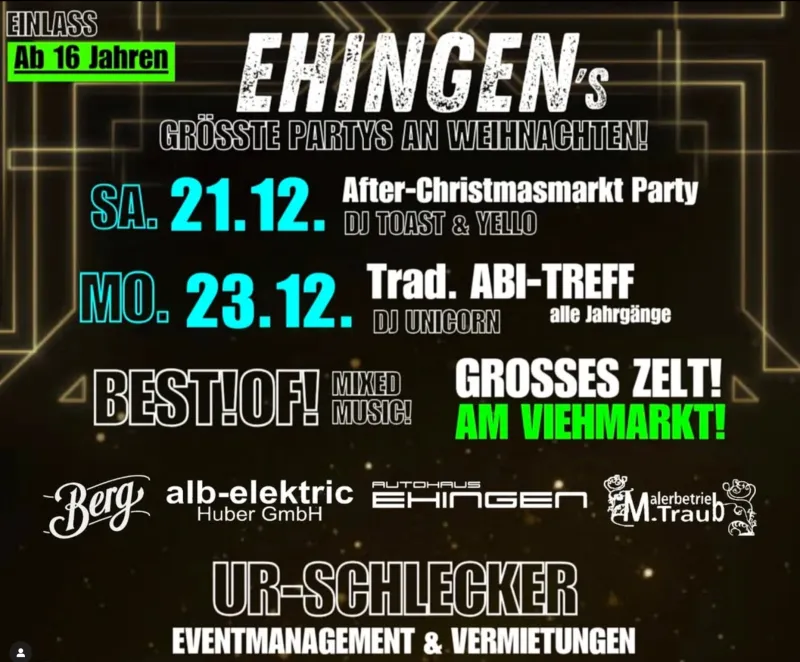 Party in Ehingen
