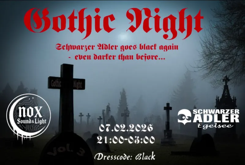 Gothic Night – Schwarzer Adler goes Black again