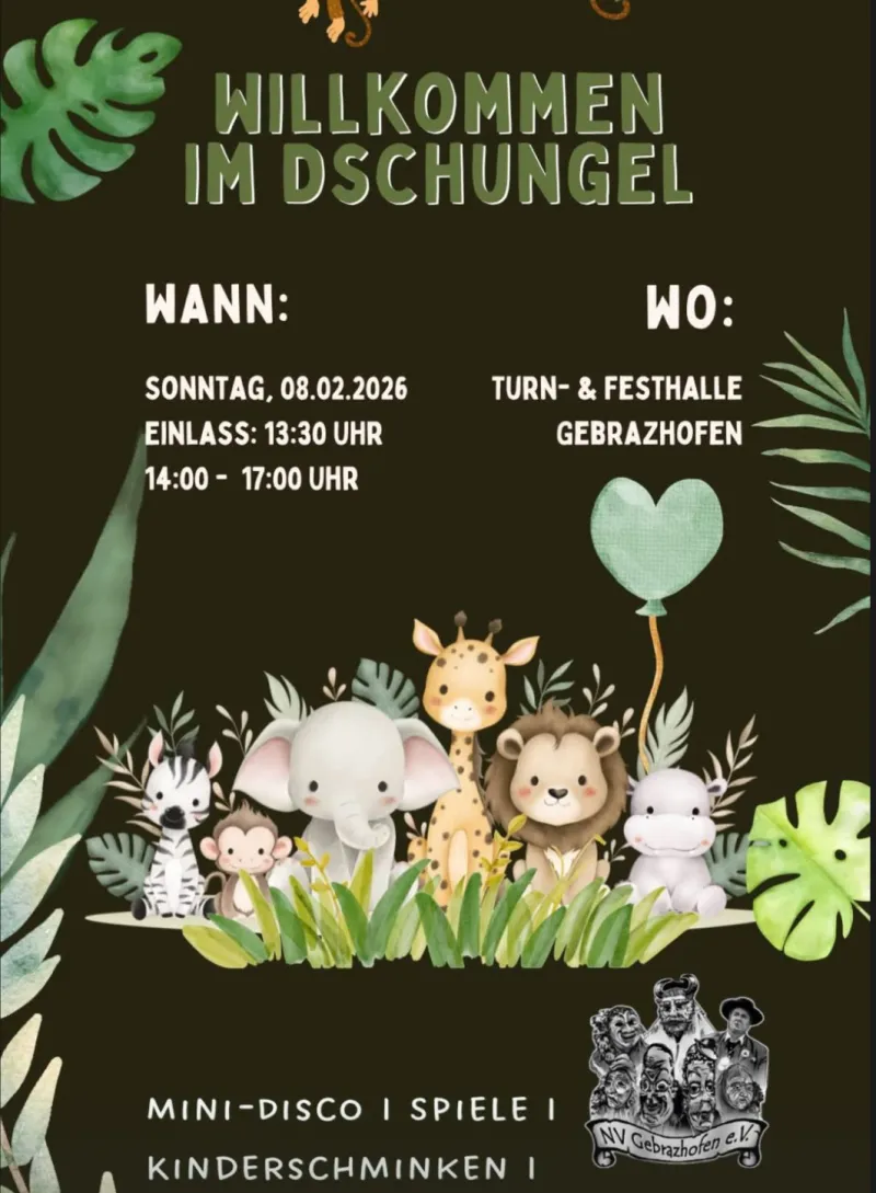 Kinderfasching in Gebrazhofen