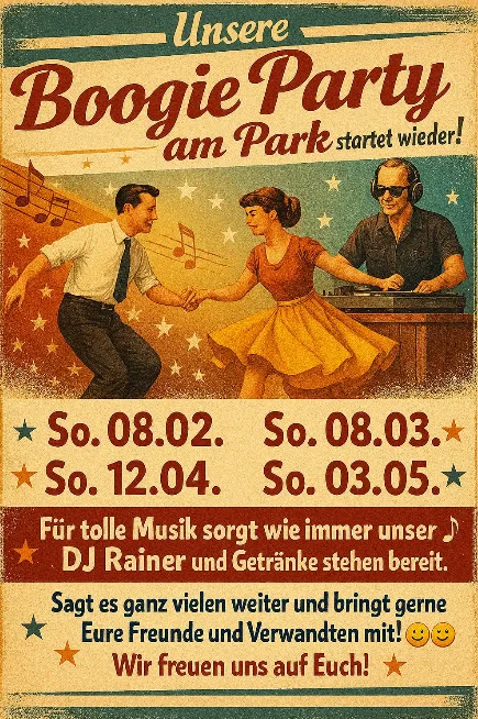 Boogie Party im Kolpingsaal Kempten