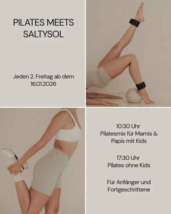 Pilates in der Salzgrotte Leutkirch
