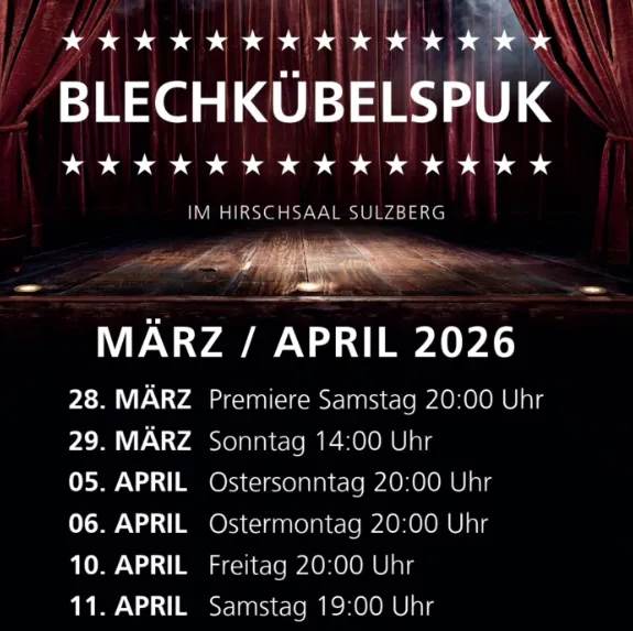 Theater Blechkübels­puk in Sulzberg