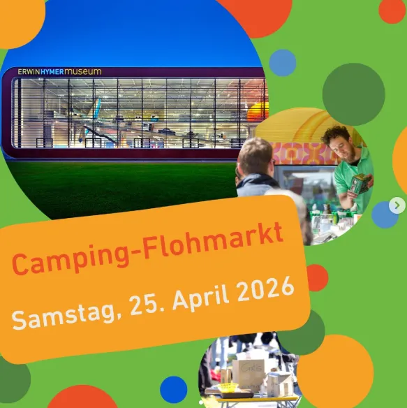Camping-Flohmarkt im Erwin Hymer Museum