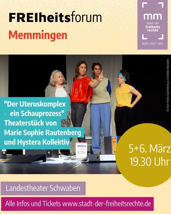 Der Uteruskomplex im Landestheater Schwaben Memmingen