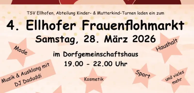 Frauenflohmarkt in Ellhofen