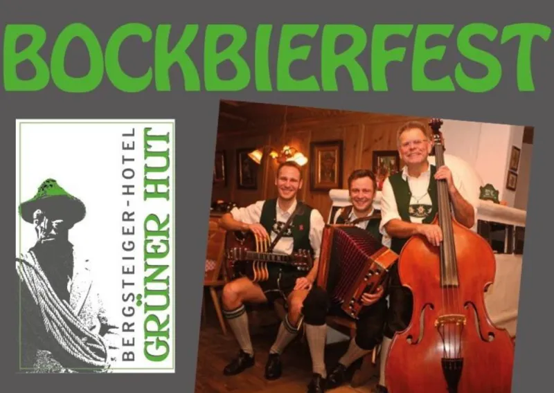 Bockbierfest im Grünen Hut in Bad Hindelang