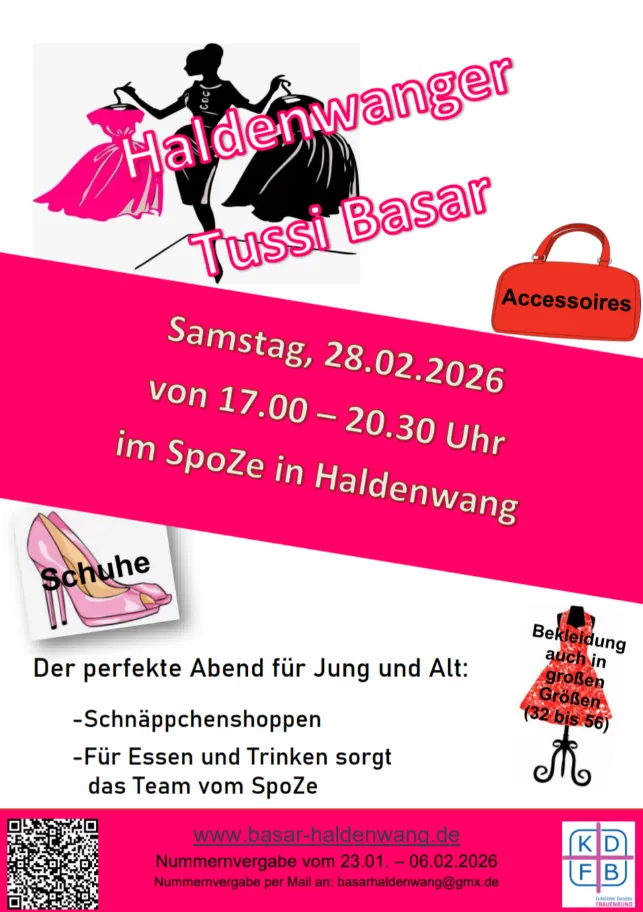 Tussibasar im SpoZe Haldenwang