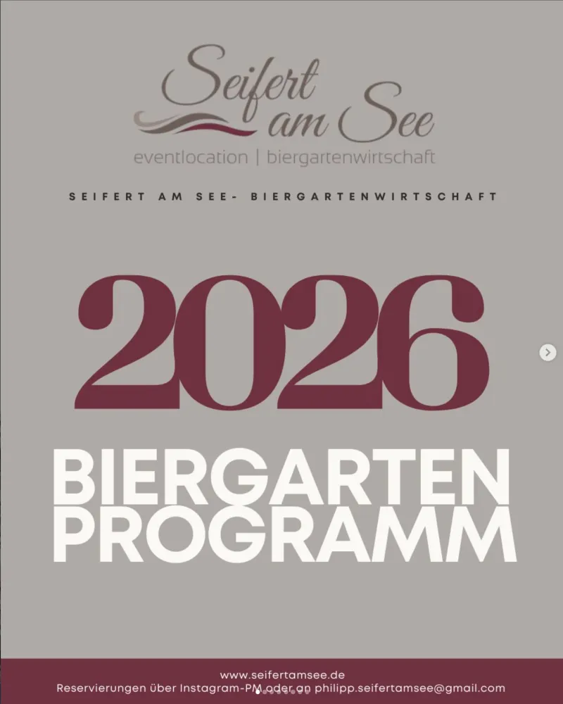 Biergartenprogramm am Buxheimer Weiher