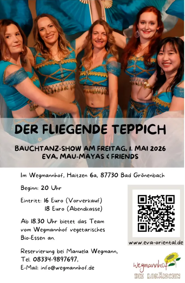 Bauchtanzshow auf dem Wegmannhof in Bad Grönenbach