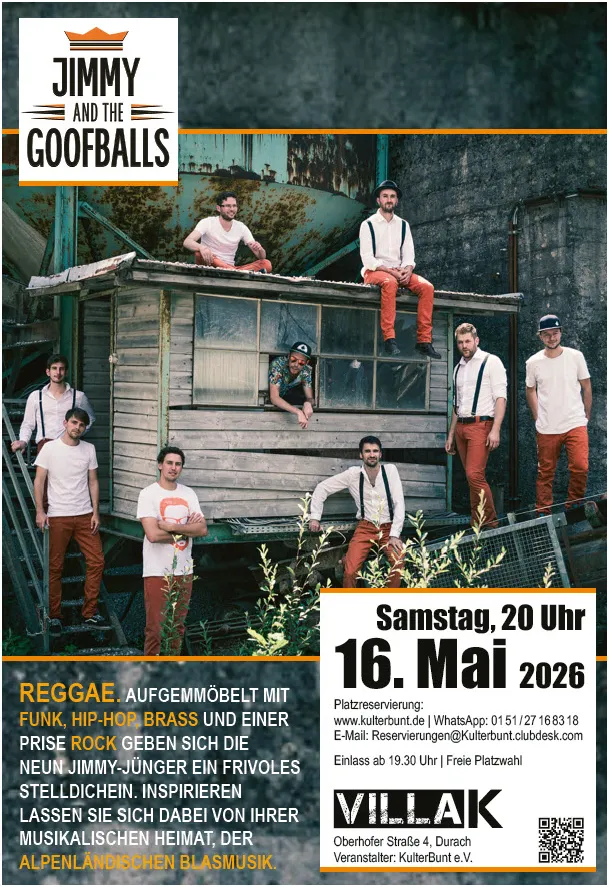 Jimmy & the Goofballs in der Villa K Durach