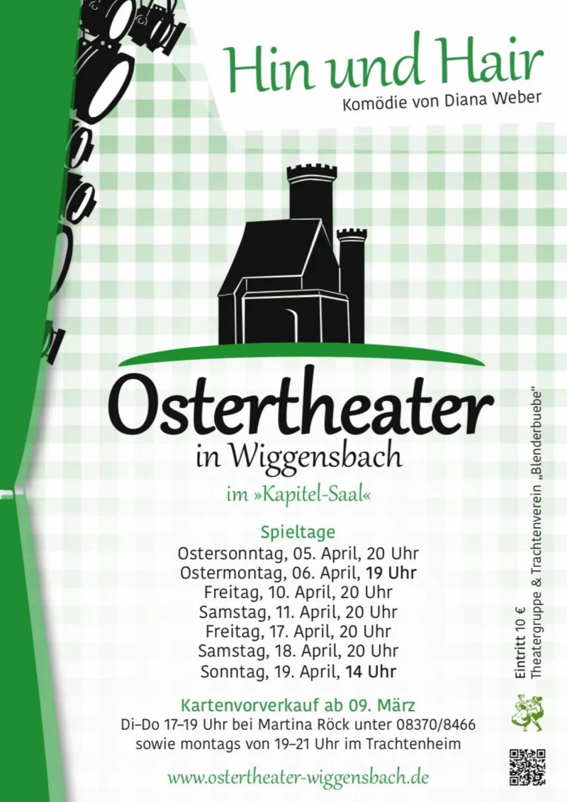 Ostertheater Hin und Hair in Wiggensbach