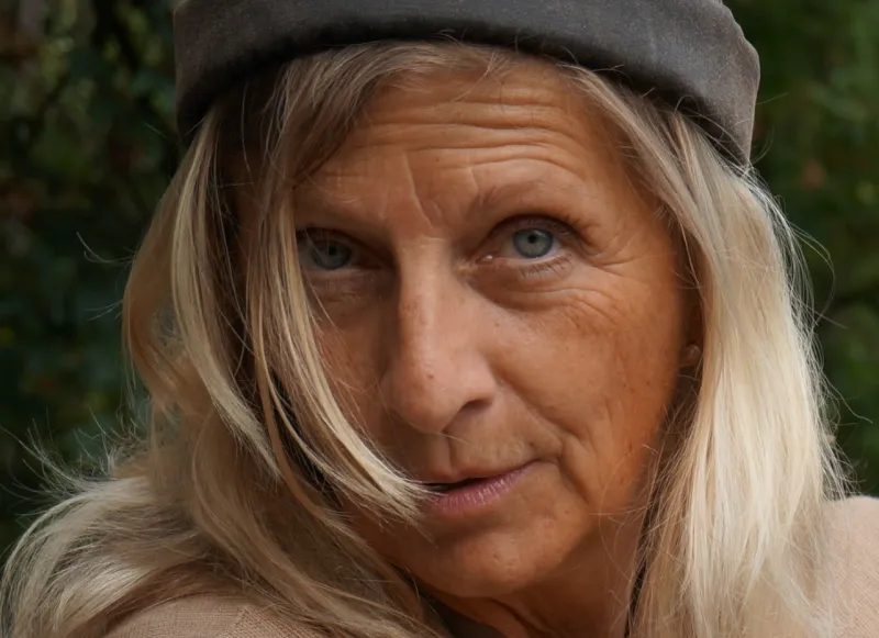 Die Jacke meines Nachbarn im Bahnhof der IG OMa