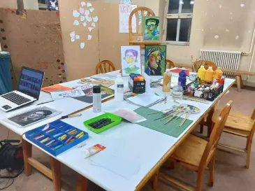 Porträt meets Moderne Kunst in der Kunstfabrik Kempten