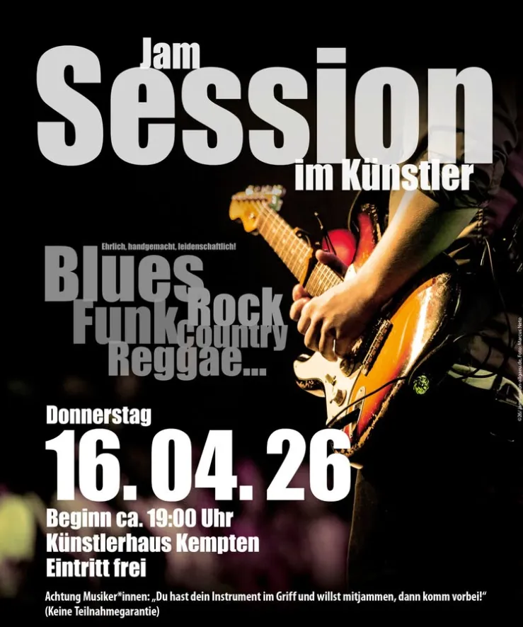 10. Jam-Session im Künstlerhaus Kempten