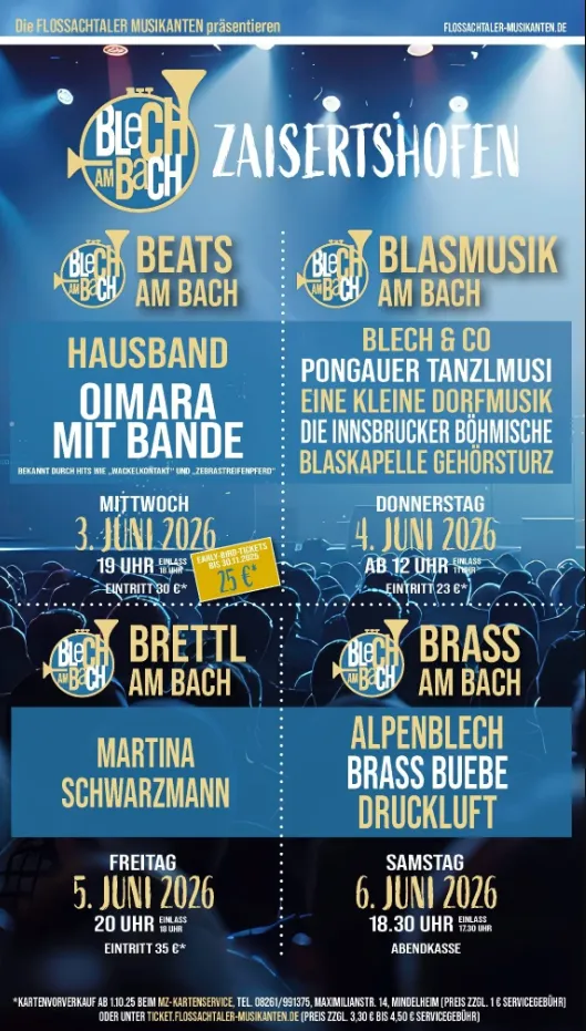 Blech am Bach in Zaisertshofen