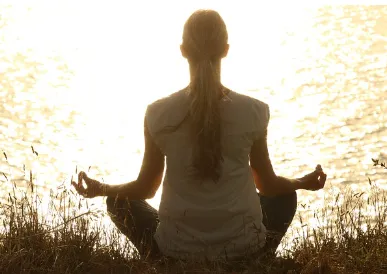 Lachyoga im Engelhaldepark Kempten