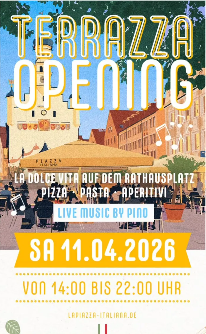 Terrazza Opening am Rathausplatz Kempten